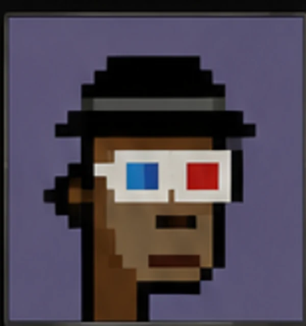Pixel art portrait
