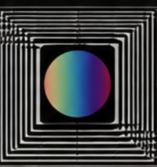 Geometric generative artwork